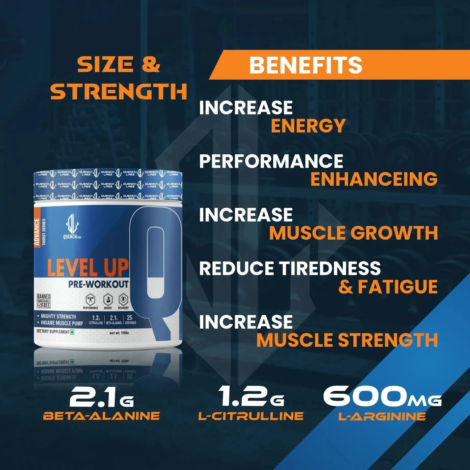 pre workout benefit