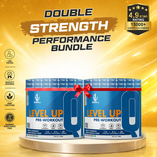 Level up Pre-Workout 150 gm | Combo pack of 2