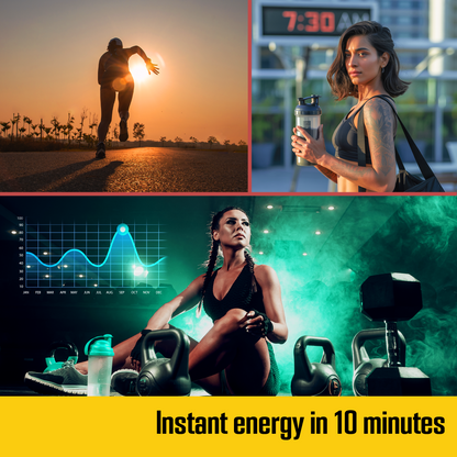 Supercharge Gold Pre Workout | Energy, Focus, Pump, Strength & Endurance Pre Workout