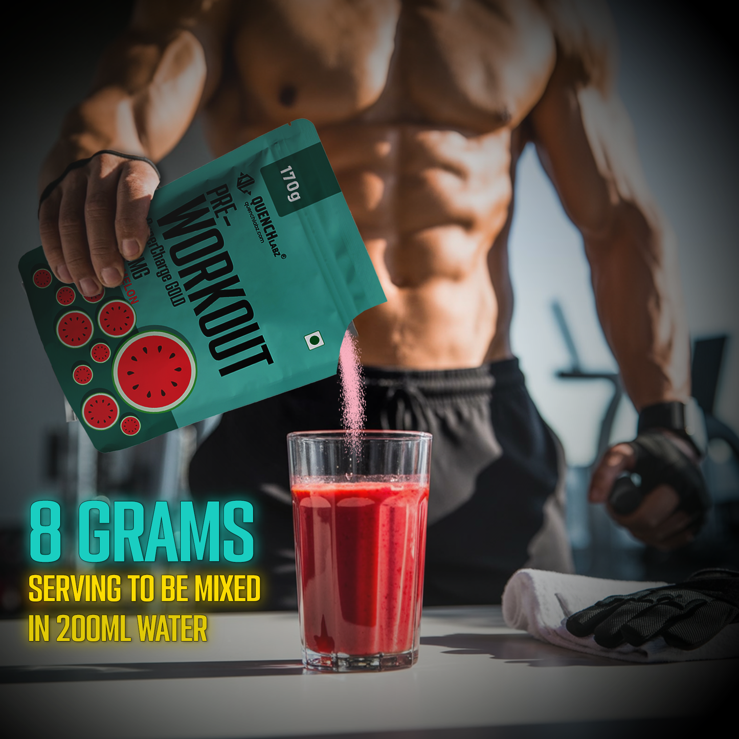 Supercharge Gold Pre Workout | Energy, Focus, Pump, Strength & Endurance Pre Workout