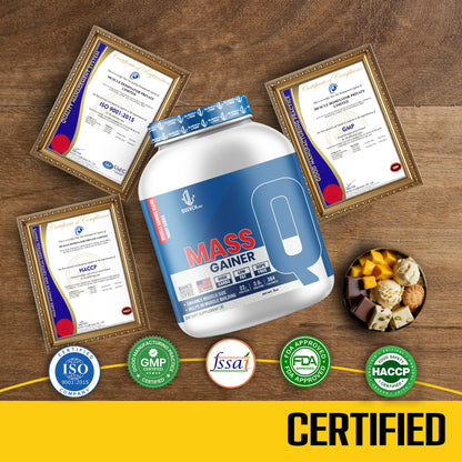 Mass Gainer 3 Kg + Mass Gain 60 capsules + Shaker 700 ml