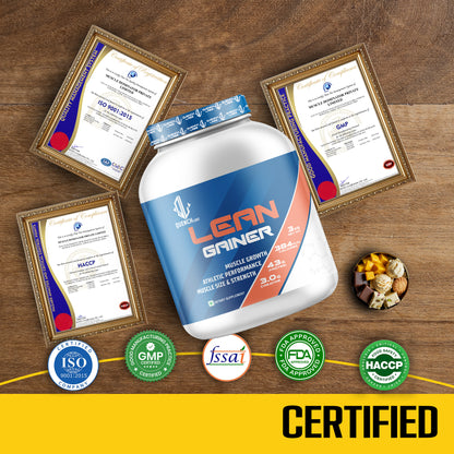 Lean Gainer 3 Kg + Creatine Monohydrate + Shaker 700 ml