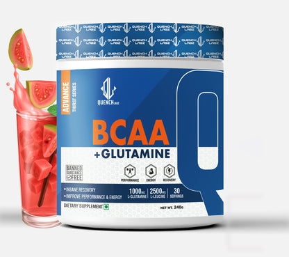 BCAA + Glutamine - مكمل غذائي لاستعادة العضلات