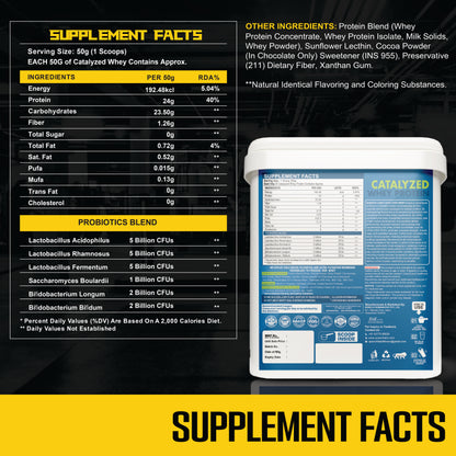Catalyzed Whey Protein | 24 G Protein