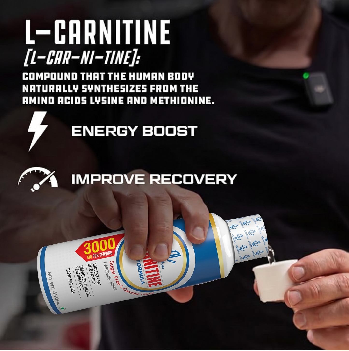 2 Pack of L-Carnitine Liquid | 3000 mg L-Carnitine
