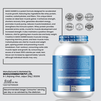 QuenchLabz - Mass Gainer - Unlock Your True Potential