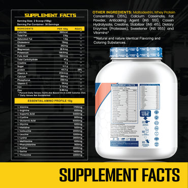 QuenchLabz - Lean Gainer - Quench your Lean Muscle