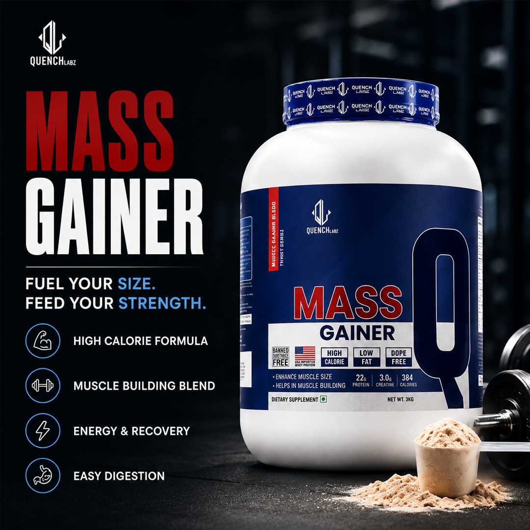 Mass Gainer 3 Kg + Mass Gain 60 capsules + Shaker 700 ml