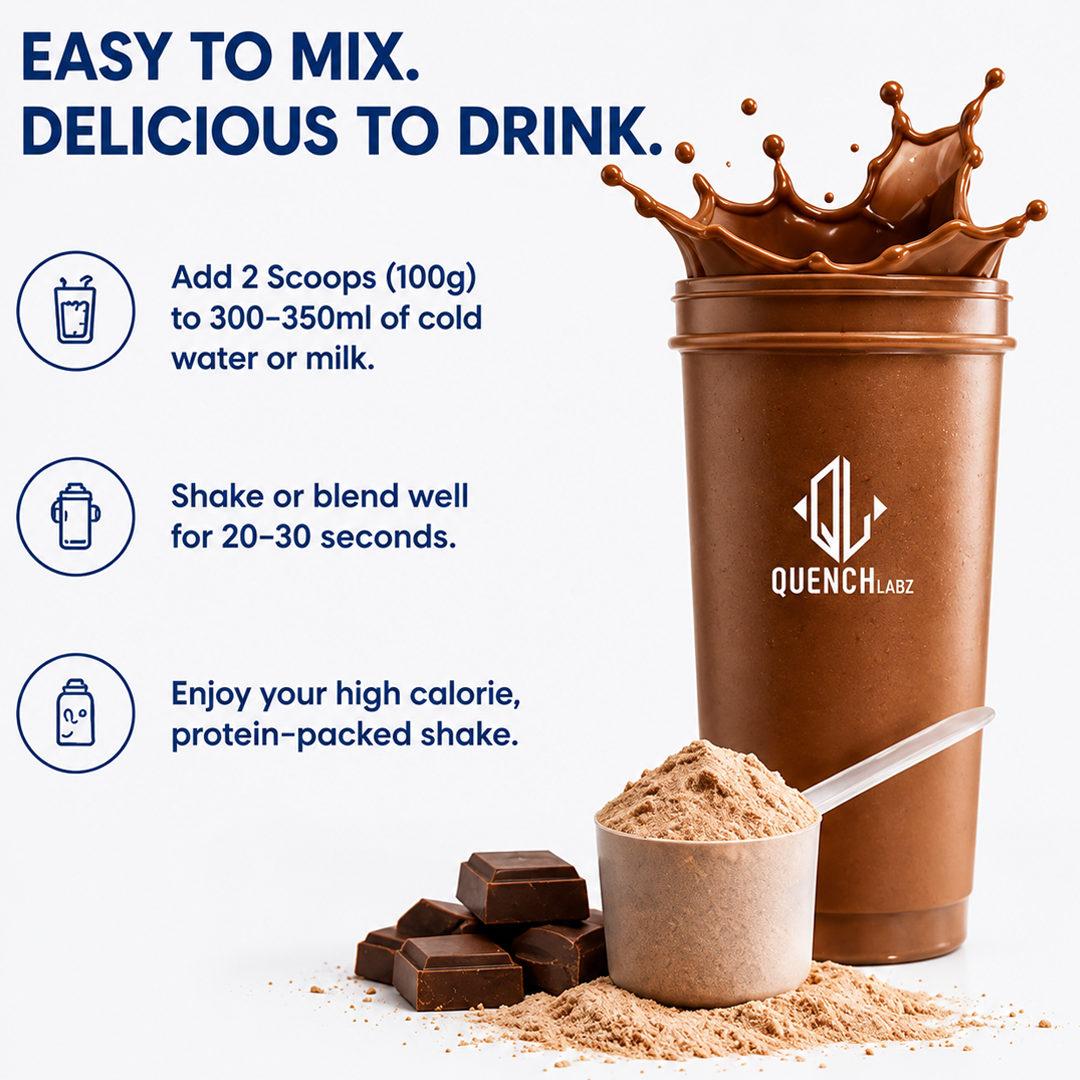QuenchLabz - Mass Gainer - Unlock Your True Potential