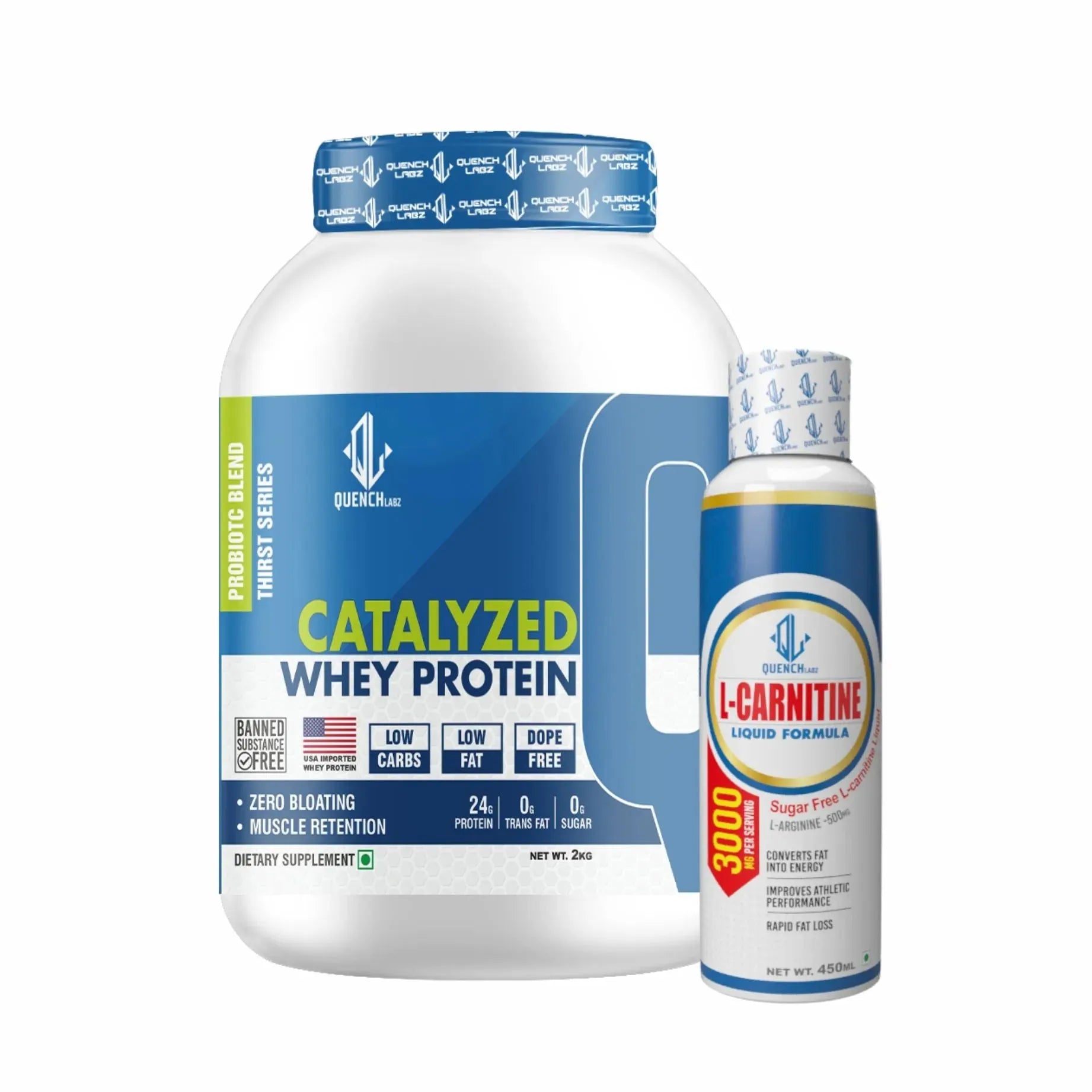 Catalyze Whey + L-Carnitine Liquid 450 ml Quenchlabz Catalyze Whey + L-Carnitine Liquid 450 ml Quenchlabz