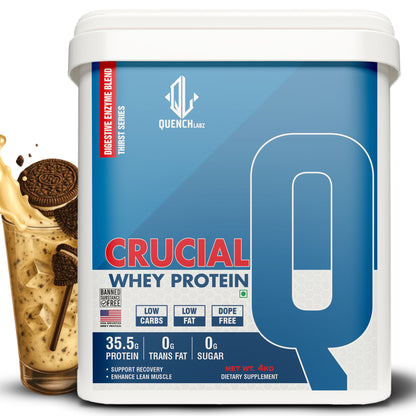 Crucial Whey Protein | Low Carb | 35.5 G Protein