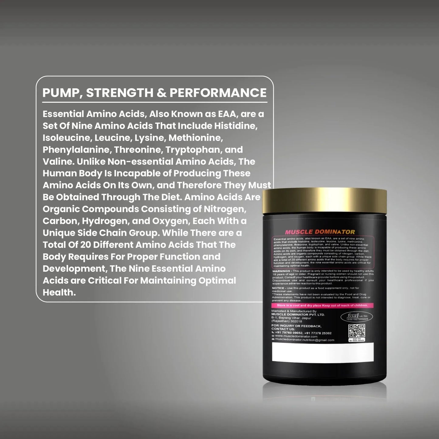 سلسلة بلاك إي إيه إيه | 1 غرام جلوتامين | 2.5 غرام ليوسين | 300 غرام