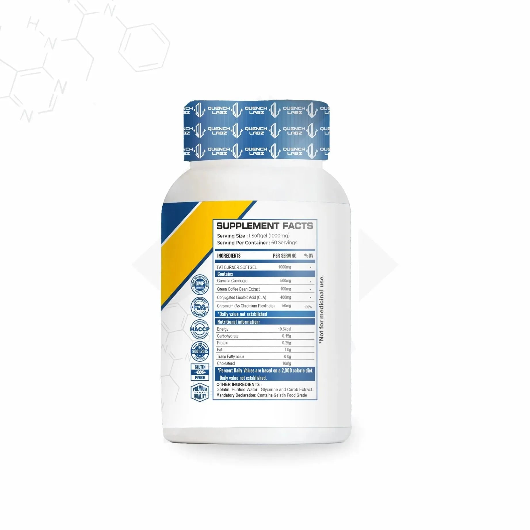 QuenchLabs Fat Burner - Powerful Thermogenic Formula