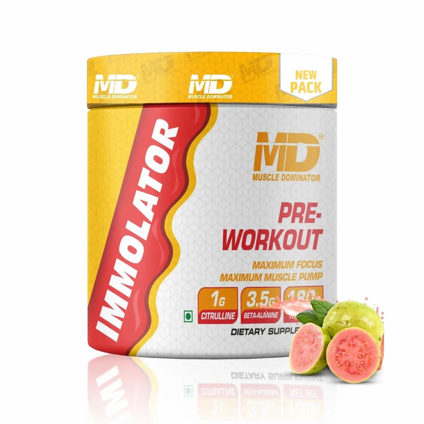 إيمولاتور قبل التمرين مع بيتا ألانين و إل سيترولين