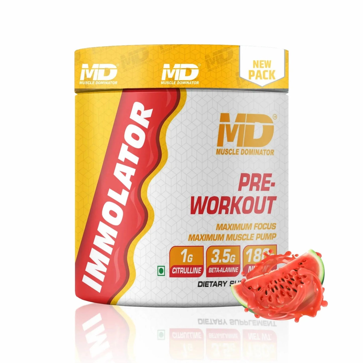 إيمولاتور قبل التمرين مع بيتا ألانين و إل سيترولين