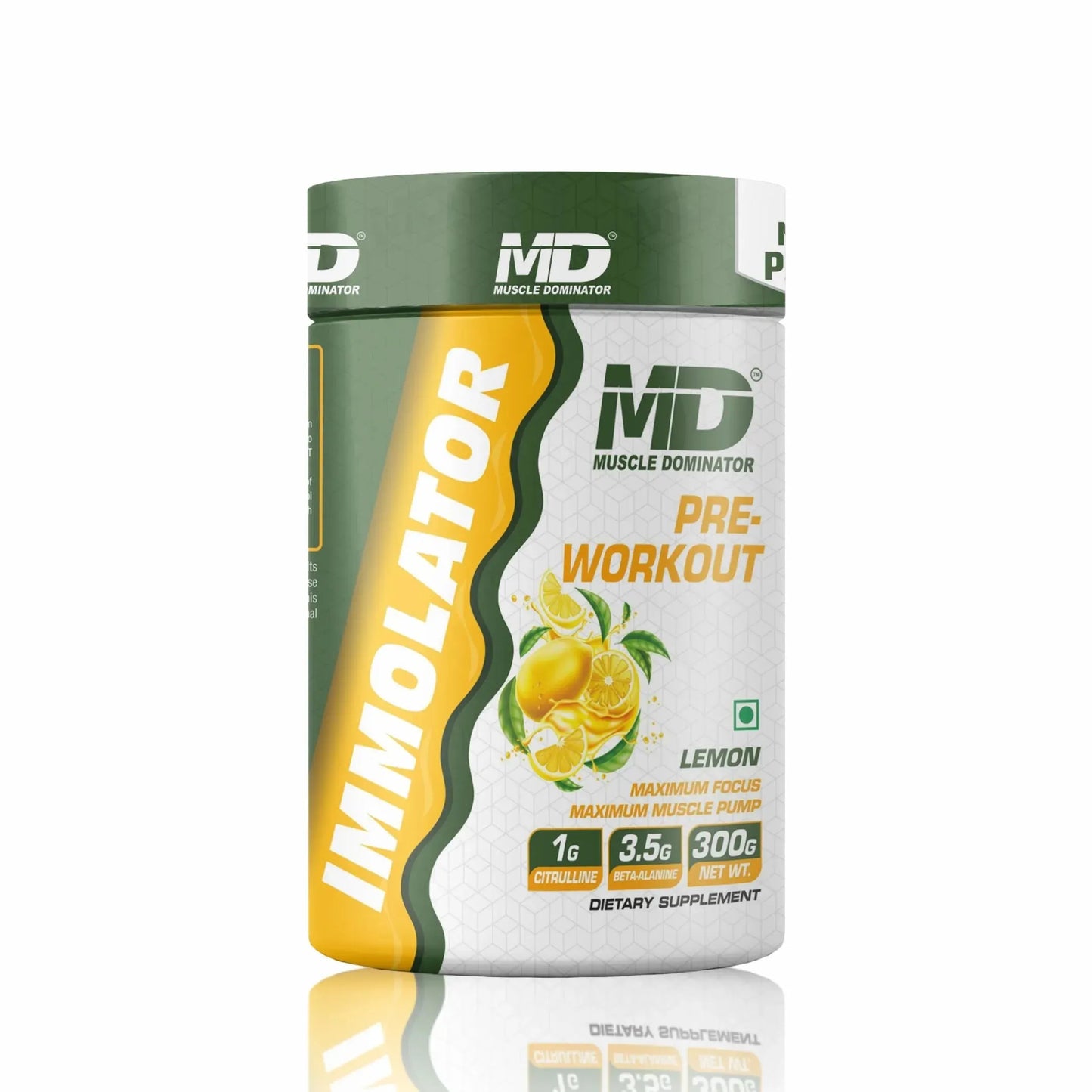 إيمولاتور قبل التمرين مع بيتا ألانين و إل سيترولين