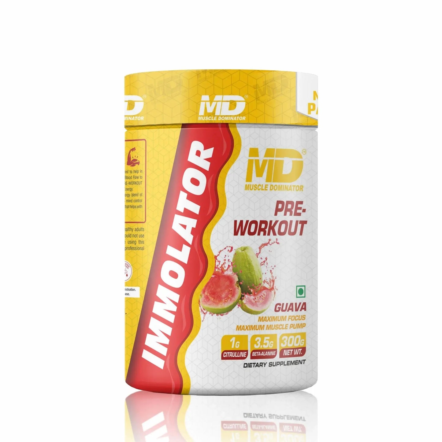 إيمولاتور قبل التمرين مع بيتا ألانين و إل سيترولين