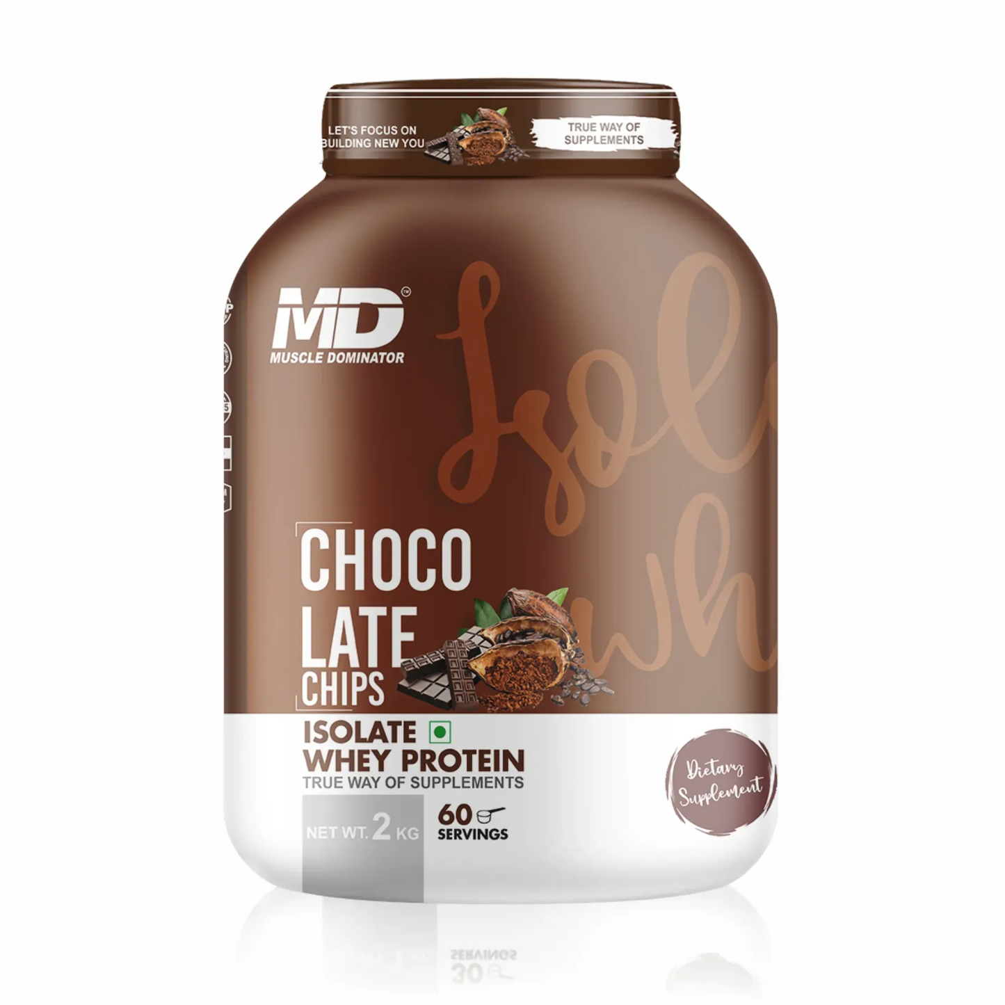 MD Isolate Whey Protein | 28 G Protein | 6 G BCAA