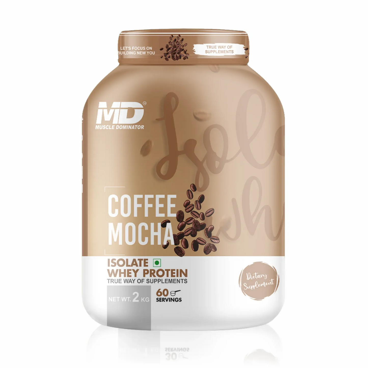 MD Isolate Whey Protein | 28 G Protein | 6 G BCAA