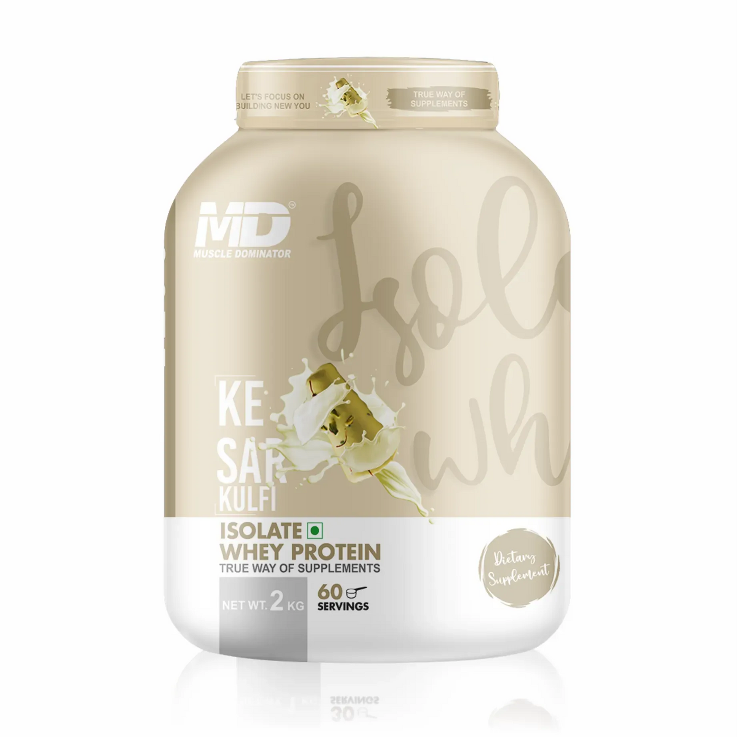 MD Isolate Whey Protein | 28 G Protein | 6 G BCAA
