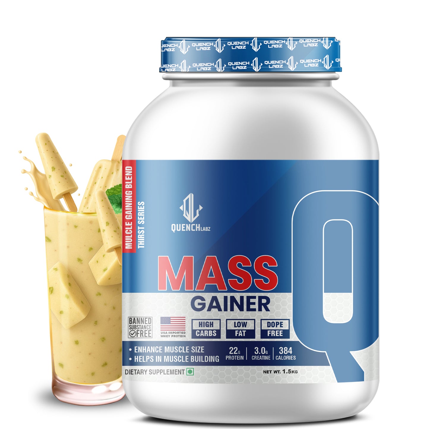 QuenchLabz - Mass Gainer - Unlock Your True Potential