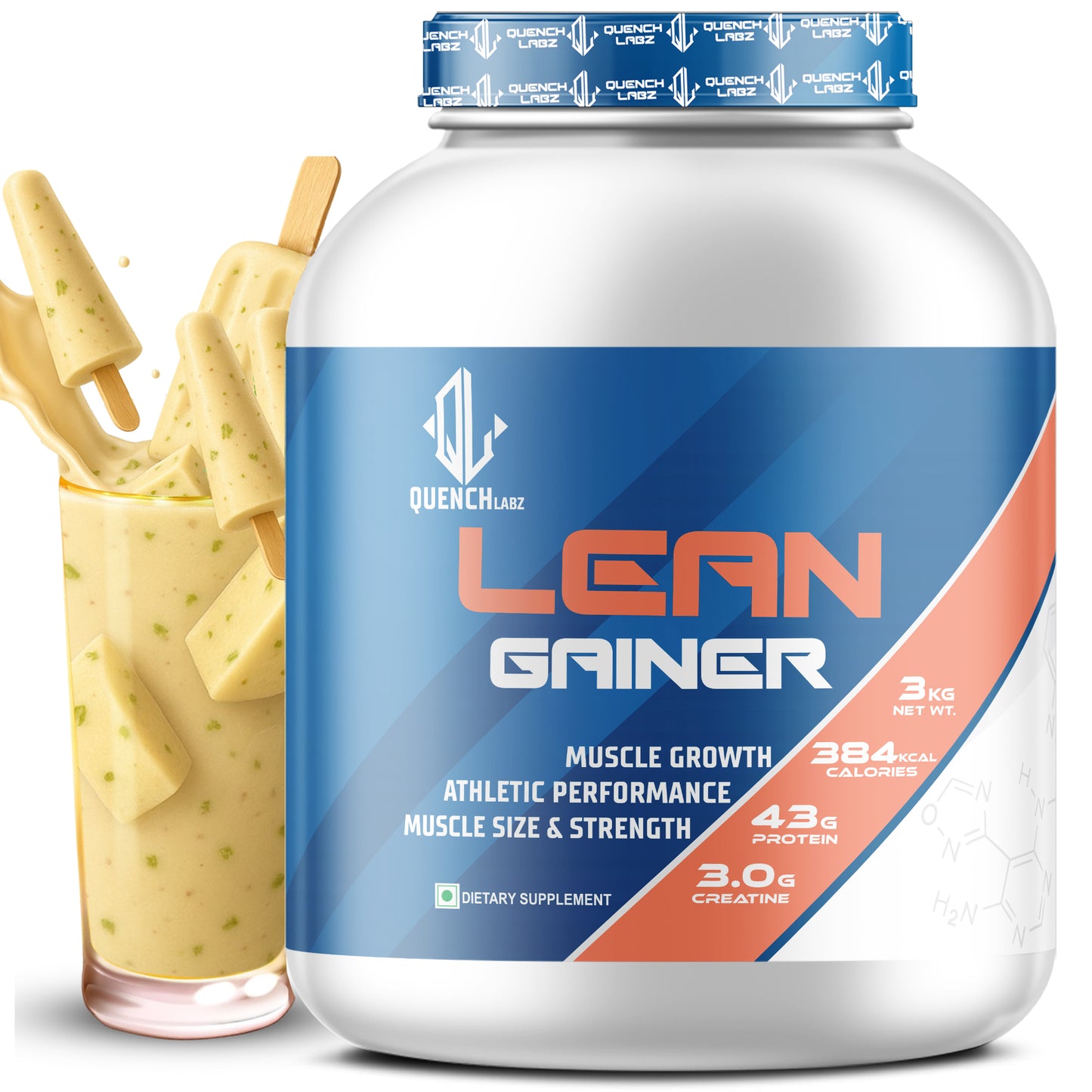 QuenchLabz - Lean Gainer - Quench your Lean Muscle