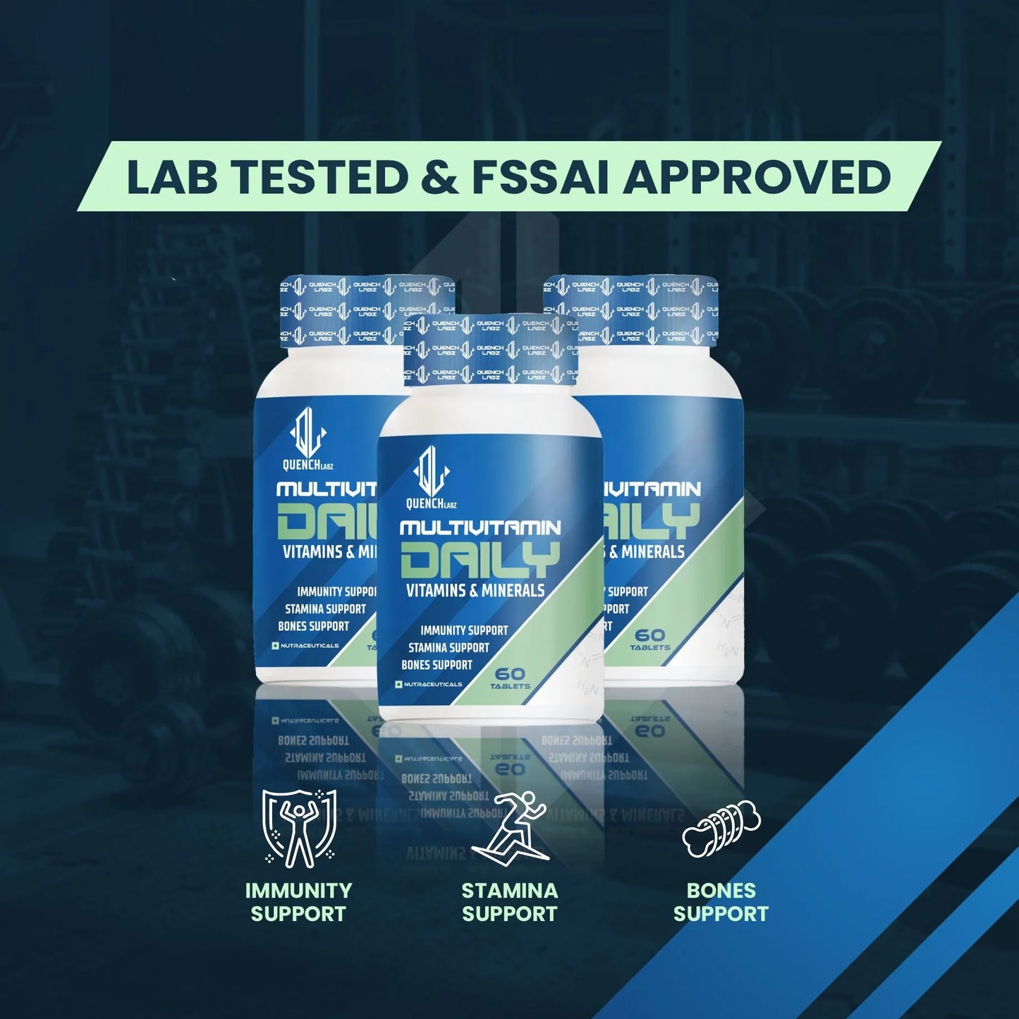 كبسولات الفيتامينات المتعددة اليومية