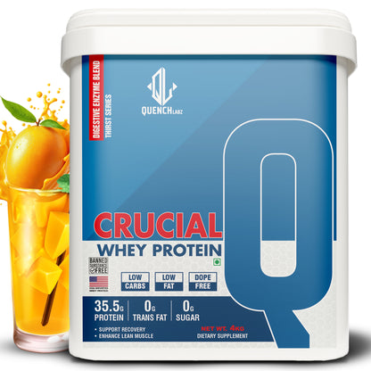 Crucial Whey Protein | Low Carb | 35.5 G Protein