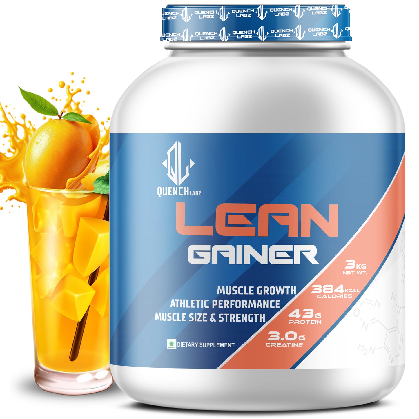 QuenchLabz - Lean Gainer - Quench your Lean Muscle