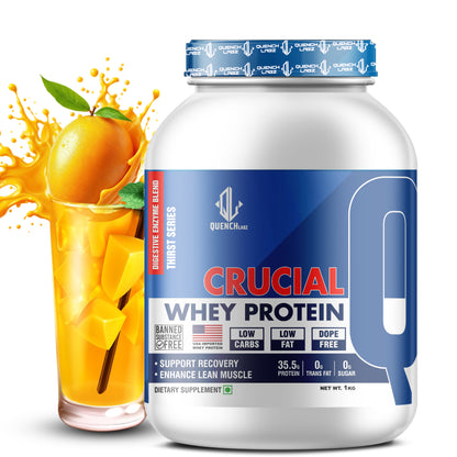 Crucial Whey Protein | Low Carb | 35.5 G Protein