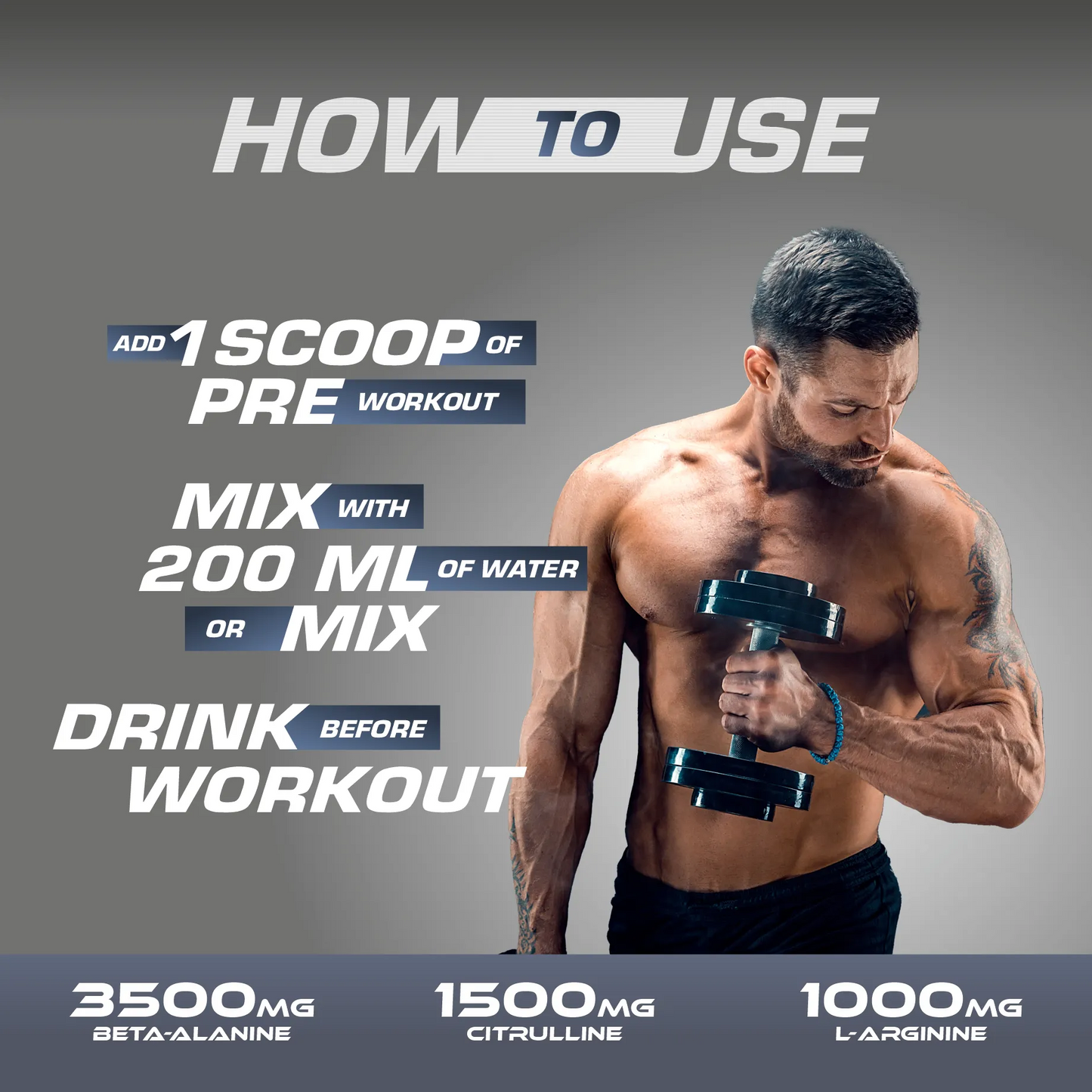 سلسلة بلاك قبل التمرين | ٣.٥ غرام بيتا ألانين | ١.٢٥ غرام كرياتين 