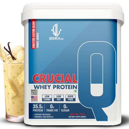 Crucial Whey Protein | Low Carb | 35.5 G Protein