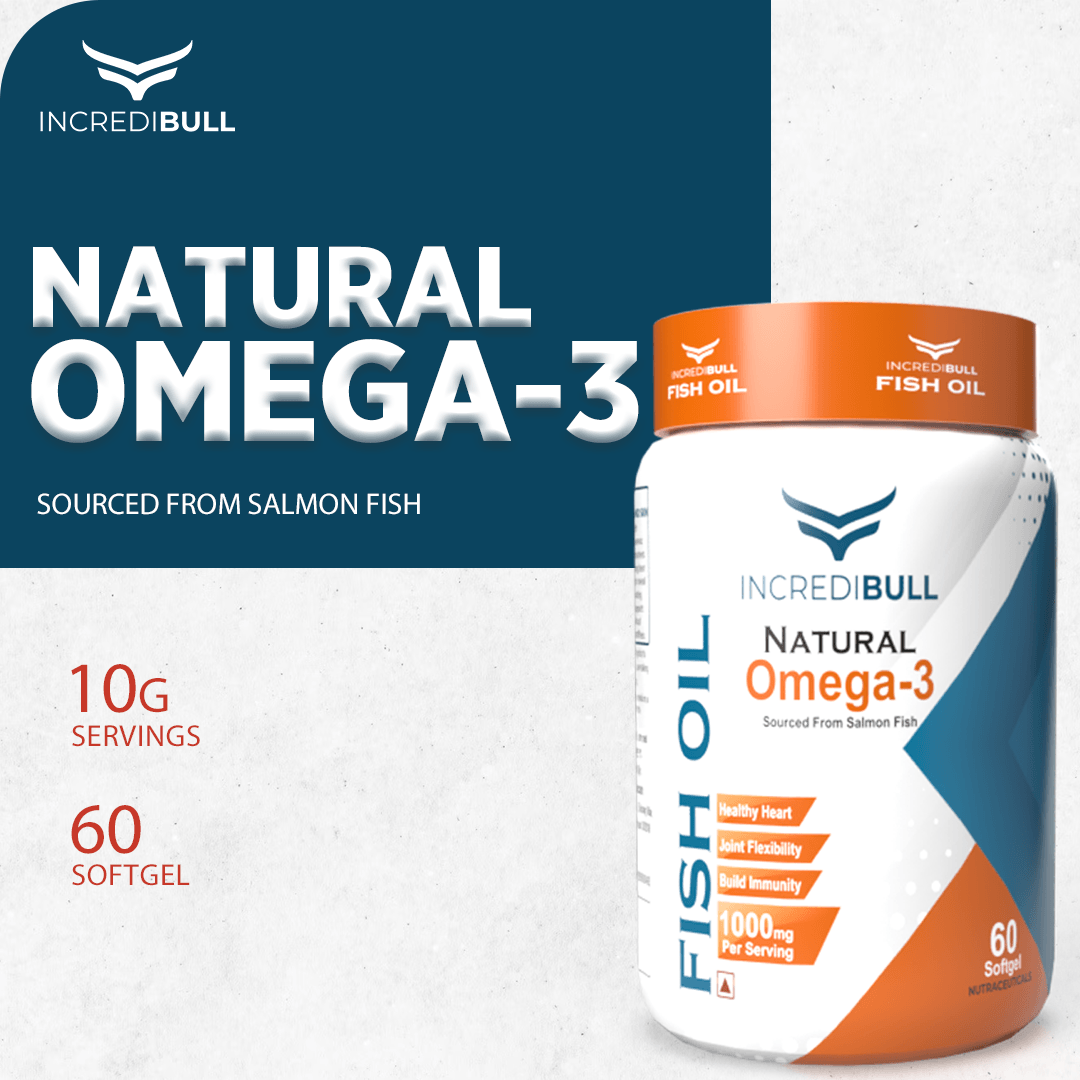 IB Natural Omega-3 Fish Oil Softgels - Quenchlabz