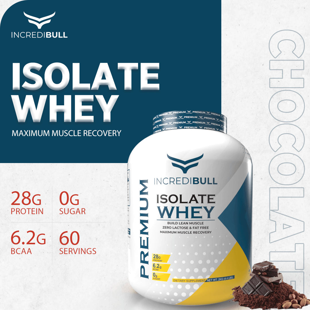 IB Premium Isolate Whey | 28 G Protein | 6.2 G BCAA - Quenchlabz