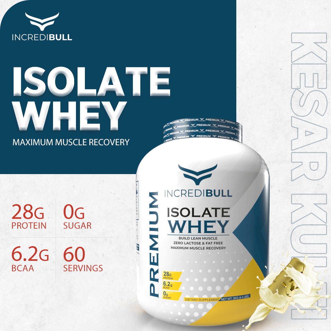 IB Premium Isolate Whey | 28 G Protein | 6.2 G BCAA - Quenchlabz