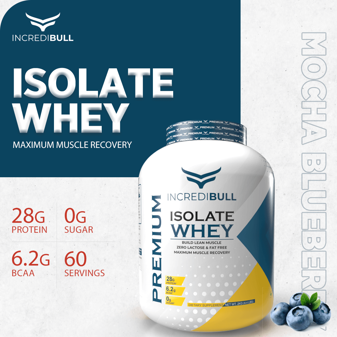 IB Premium Isolate Whey | 28 G Protein | 6.2 G BCAA - Quenchlabz