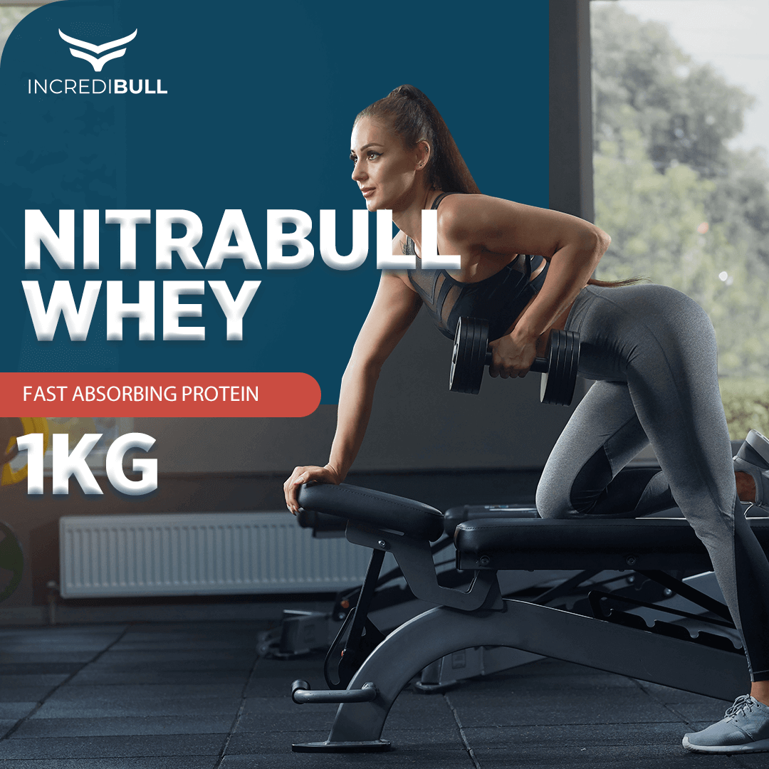 IB Premium Nitrabull Whey | 31 G Protein | 3 G Creatine | 1.5 G Tribulus - Quenchlabz